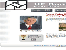 Tablet Screenshot of bordersrealtors.com